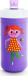 Munchkin Twisty Mix & Match Character Sippy Educational Sippy Cup Plastic Purple for 18m+m+ 266ml