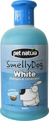 Pet Natura Smelly Dog Șampon pentru câini cu balsam pentru părul alb 500ml 3177