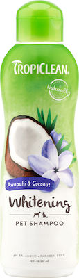 Tropiclean Awapuhi & Coconut Σαμπουάν Σκύλου για Λευκό Τρίχωμα Whitening 592ml