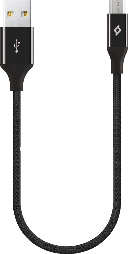 Cavo Lightning Ttec 1m In Nylon Intrecciato MFi - Ricarica E Sincronizzazione Veloce Per IPhone/iPad (Nero)