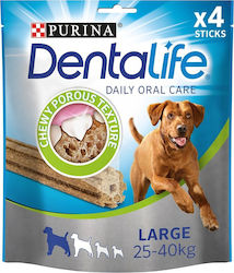 Purina Dentalife Zahnpflege Stick Hund für Große Rassen mit Geschmack Huhn 142gr