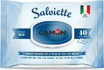 Camon Salviette Dog Body Cleansing Wipes with Fragrance Alcohol Free 20x30cm