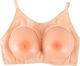 Cottelli Collection Sâni Din Silicon Cu Sutien Accesorii Sexy