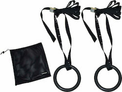 Tunturi Gymnastics Rings with Diameter 23cm