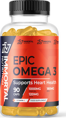 Immortal Nutrition Epic Omega 3 1000mg 90 κάψουλες