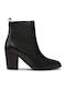 Clarks West Lo Leather Women's Ankle Boots Black