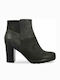 Parex Women's Ankle Boots with High Heel Black