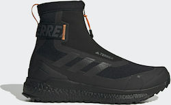 Adidas Terrex Free Hiker Cold.Rdy Ανδρικά Ορειβατικά Μποτάκια Αδιάβροχα Core Black / Orange