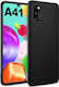 Back Cover Σιλικόνης 1.2mm Μαύρο (Galaxy A41)