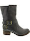 Clarks Anatomic Leather Women's Boots Monica Soul Gray