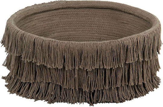 Lorena Canals Kinder Aufbewahrungskorb aus Stoff Pio Pio Braun 40x40x20cm 1Stück