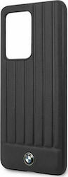 BMW Leather Lines Μαύρη (Galaxy S20 Ultra)
