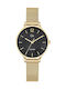 Go Girl Only Women's Watch 32mm Battery with Gold Stainless Steel Bracelet