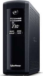 CyberPower VP1200EILCD UPS Line-Interactive 1200VA 720W με 8 IEC Πρίζες