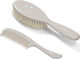 Babyono Baby Brush & Comb BN568 Grey 2pcs