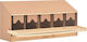 vidaXL Wooden Nesting Box for Hens 170659 117x33x54cm