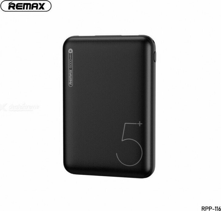 Remax RPP-116 Power Bank 5000mAh 18.5W με Θύρα USB-A και Θύρα USB-C ...