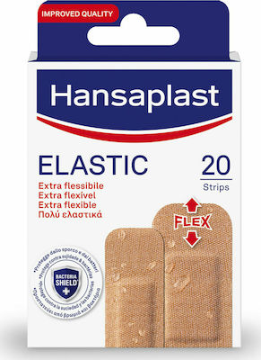 Hansaplast Αυτοκόλλητα Επιθέματα Elastic Extra Flexible 20τμχ