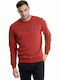 Funky Buddha Herren Sweatshirt Brick Red