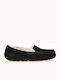 Ugg Australia Ansley Closed-Back Women's Slippers with Fur In Black Colour