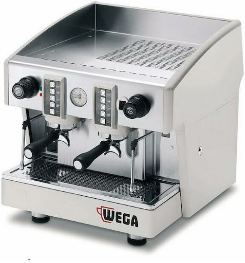 Wega Atlas W01 COMP EVD/2 Inox Mașină de Espresso Comercială cu 2 Grupuri LxWxH52cm