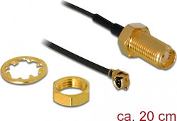 DeLock Καλώδιο 0.2m 88419
