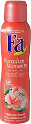Fa Paradise Moments Hibiscus Scent Αποσμητικό 48h σε Spray Χωρίς Αλουμίνιο 150ml