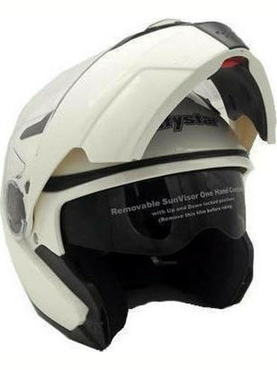 Citystar 906 Flip-Up Helmet 1450gr White 1364