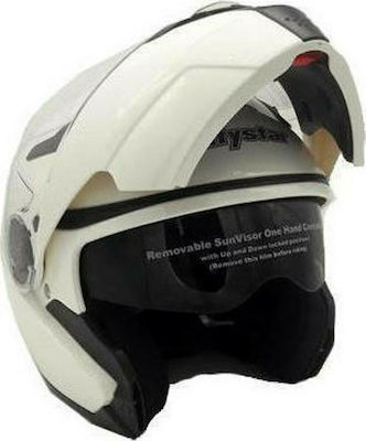 Citystar 906 Flip-Up Helmet 1450gr White 1364