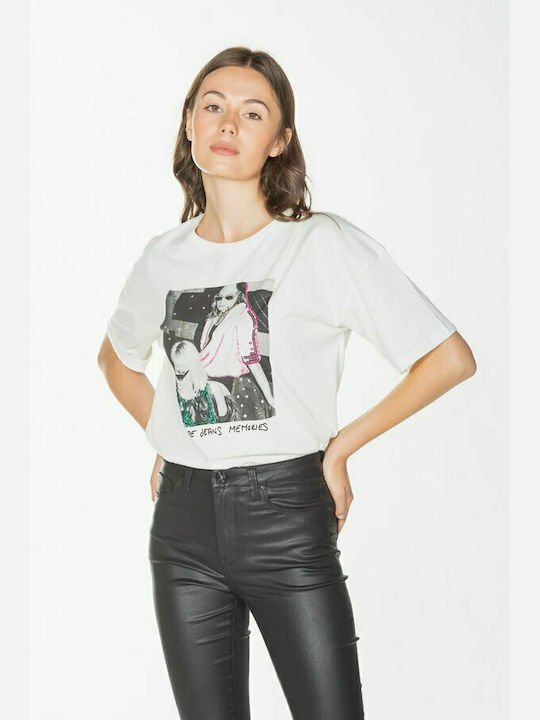 Pepe Jeans Aria Damen T-shirt Mousse