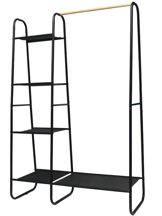 Bormann Lite BPC2200 Garment Rack Metallic In Black Colour 100x39x150cm