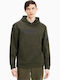 Puma Herren Sweatshirt mit Kapuze und Taschen Khaki