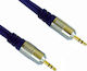 Bridge Cable Bridge Cable 3.5mm Jack Cable - 3.5mm Male to 3.5mm Male Black Length 3m 30277A