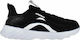 Erke Cushioning Sport Shoes Running Black