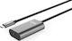 Unitek USB 3.1 Cable USB-C male - USB-C female Μαύρο 5m U305A