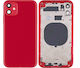 Batterieabdeckung Rot für iPhone 11