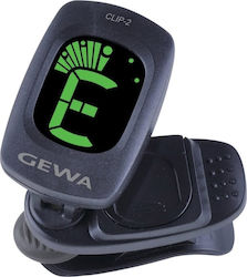 Gewa Chromatisch Tuner CLP-2 902.123 in Schwarz Farbe