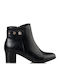 Envie Shoes Damen Knöchelstiefel Schwarz