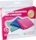 Viosarp Cleaning Cloths with Microfibers General Use Multicolour 28x28cm 4pcs