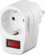 Goobay Single Socket with Switch
