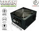 Rebeltec Titan 400W Black Computer Power Supply Full Wired