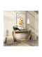 Maytoni Zaragoza Metal Table Lamp for Socket E14 with White Shade and Base
