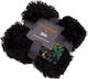 Bizzi Growin Blanket Nursery Swaddling Blankets Koochicoo Velvet Black 90x90cm