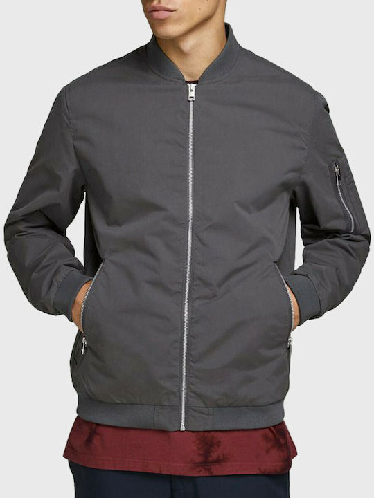 Jack & Jones Μπουφάν Bomber Anthracite