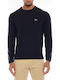 Lacoste Herren Langarm-Pullover Marineblau