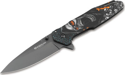 Boker Magnum Screaming Skull Knife Black