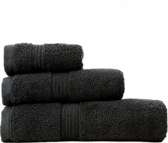 Nef-Nef Homeware Hand Aegean 30x50cm Black Weight 750gr/m²