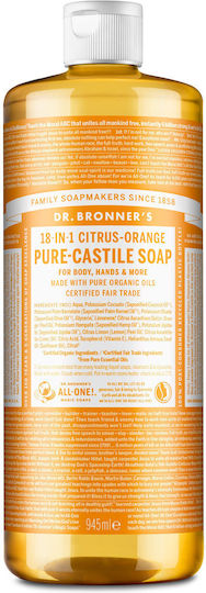Dr Bronner's Pure-Castile Течен Душ Гел И Аромат Цитруси 946мл