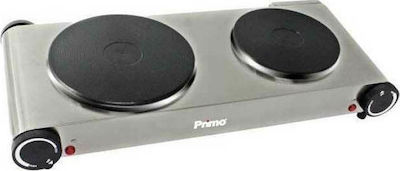 Primo PRHP-40221 400221 Countertop Burner Emaille Double Gray