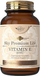 Sky Premium Life Vitamin E Βιταμίνη 400iu 268mg 60 ταμπλέτες
